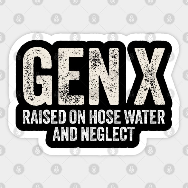 generation-x Sticker by Emroonboy